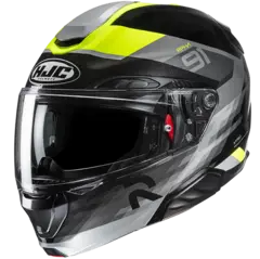 HJC  RPHA 91 MADAL MC3H Svart / Gul Åpningshjelm