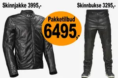 Pakketilbud 5 - Skinnjakke og Skinnbukse 