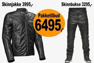 Pakketilbud 5 - Skinnjakke og Skinnbukse