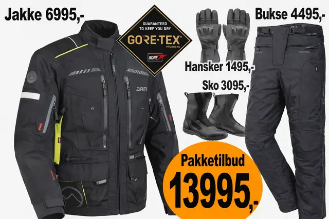 Pakketilbud 10 - Full Gore-Tex Pakke 