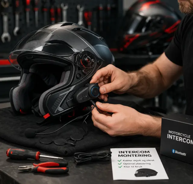 Montering Intercom Vi kan montere din intercom 