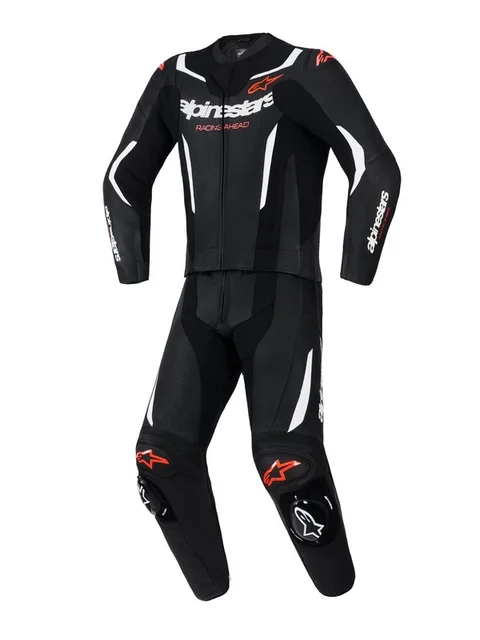 Alpinestars Skinndress 2PCS GP Force V2 Svart / Hvit / Fluo 