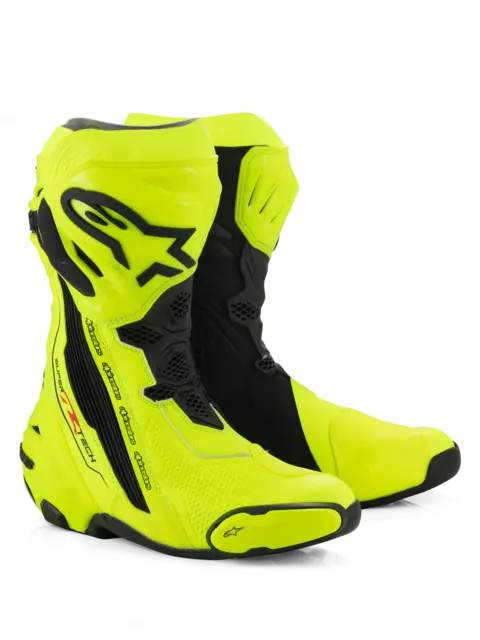 Alpinestars Supertech R v2 FLUO GUL Den ultimate Racingstøvelen