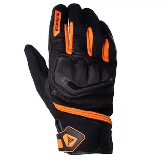 Bullfighter Raptor MC-Hansker Svart/Oransje