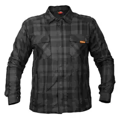 Bullfighter Axe Flanell Skjorte Svart/Hvit