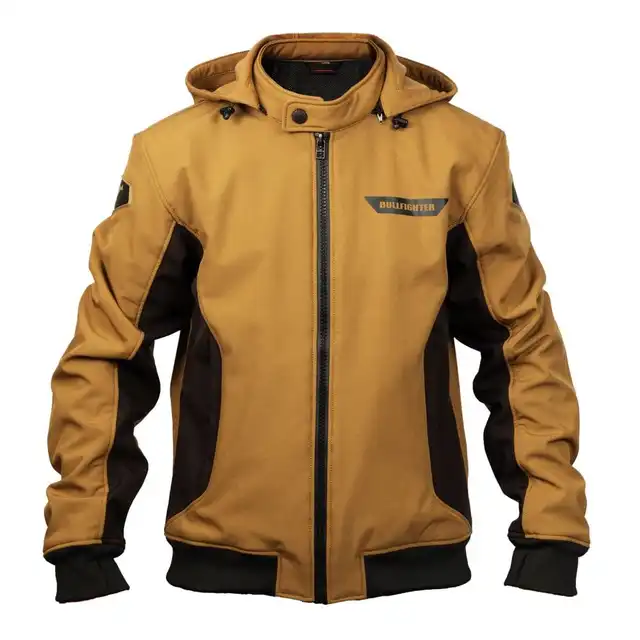 Bullfighter Ghost Softshell MC-Jakke Khaki Brun 
