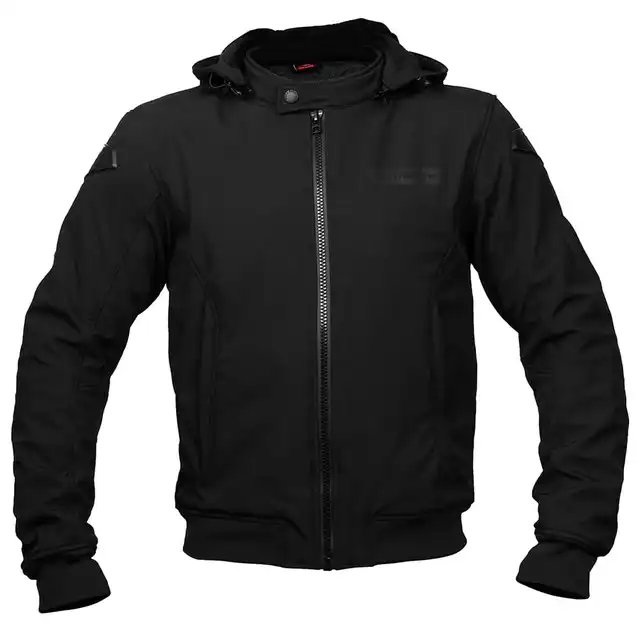 Bullfighter Ghost Softshell MC-Jakke Svart 
