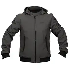 Bullfighter Ghost Softshell MC-Jakke Mørkegrå