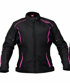 Bullfighter Action IV Dame MC-Jakke Svart/Rosa