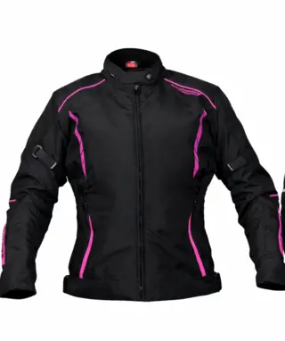 Bullfighter Action IV Dame MC-Jakke Svart/Rosa