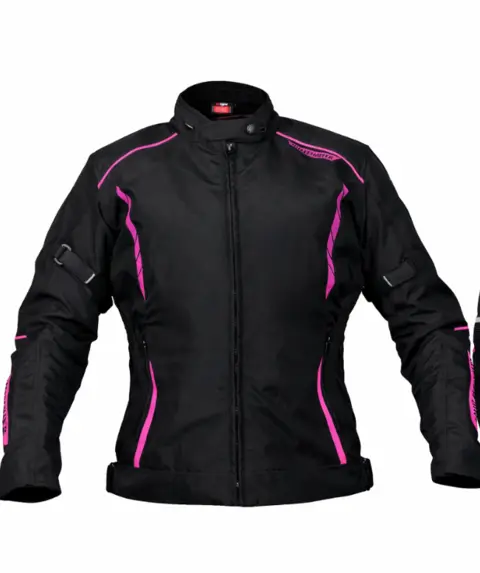 Bullfighter Action IV Dame MC-Jakke Svart/Rosa