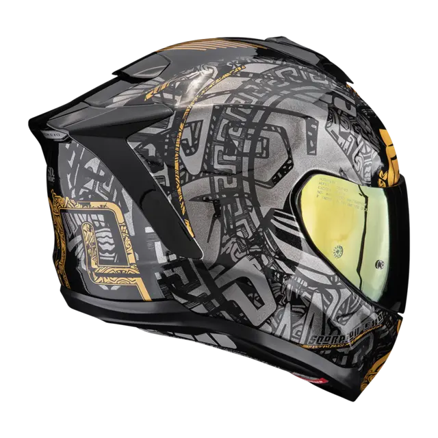 Scorpion EXO-1500 Air Sleek EXO-1500 AIR APUS Black-Grey-Gold 