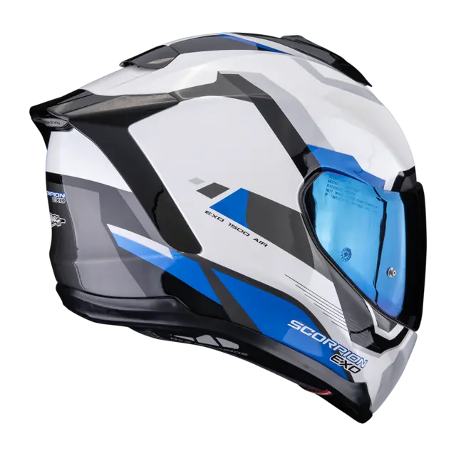 Scorpion EXO-1500 Air Sleek EXO-1500 AIR ARENA White-Blue 
