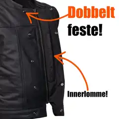 Bullfighter Sentinel Skinnvest Svart