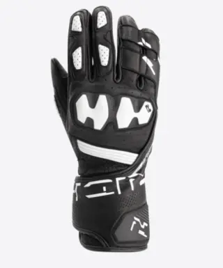 Richa RS-86 Hanske Svart/Hvit 