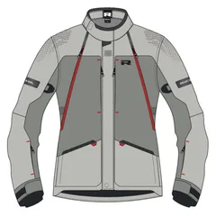 Richa MC-Jakke Platinum GoreTex Svart/Grå