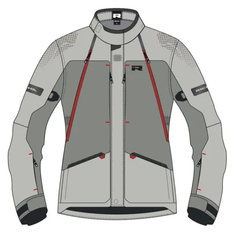 Richa MC-Jakke Platinum GoreTex Svart/Grå 