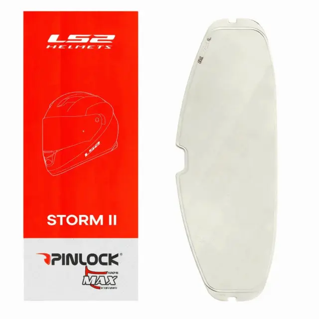 LS2 Pinlock FF818 Storm III Klart 