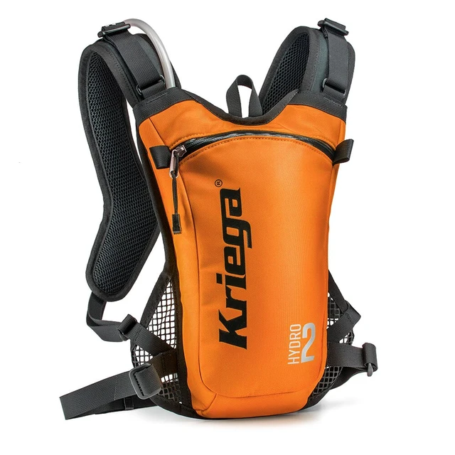 KRIEGA BACKPACK - HYDRO2 - ORANGE Knalltøff Kriega sekk ink. 2L Hydrapak 