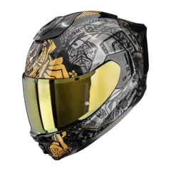 Scorpion EXO-1500 Air Sleek EXO-1500 AIR APUS Black-Grey-Gold