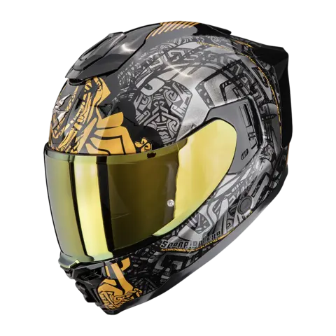 Scorpion EXO-1500 Air Sleek EXO-1500 AIR APUS Black-Grey-Gold