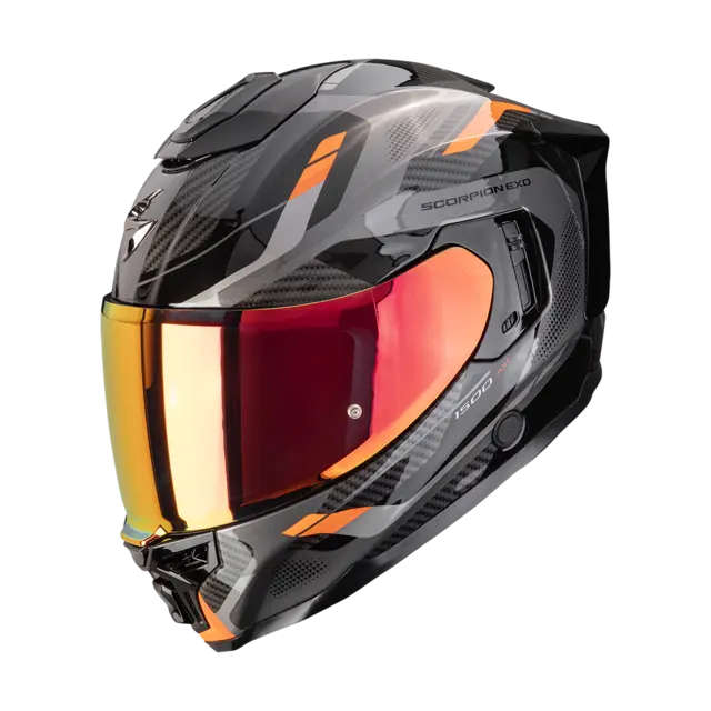 Scorpion EXO-1500 Air Sleek EXO-1500 AIR SLEEK Black-Orange 