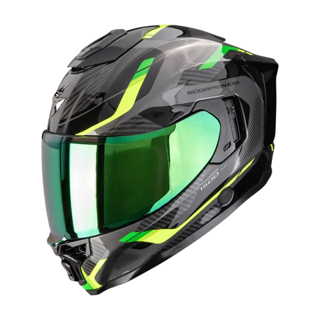 Scorpion EXO-1500 Air Sleek EXO-1500 AIR SLEEK Black-Green 