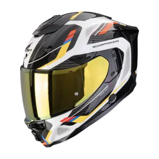 Scorpion EXO-1500 Air Sleek EXO-1500 AIR SLEEK White-Blue-Yellow