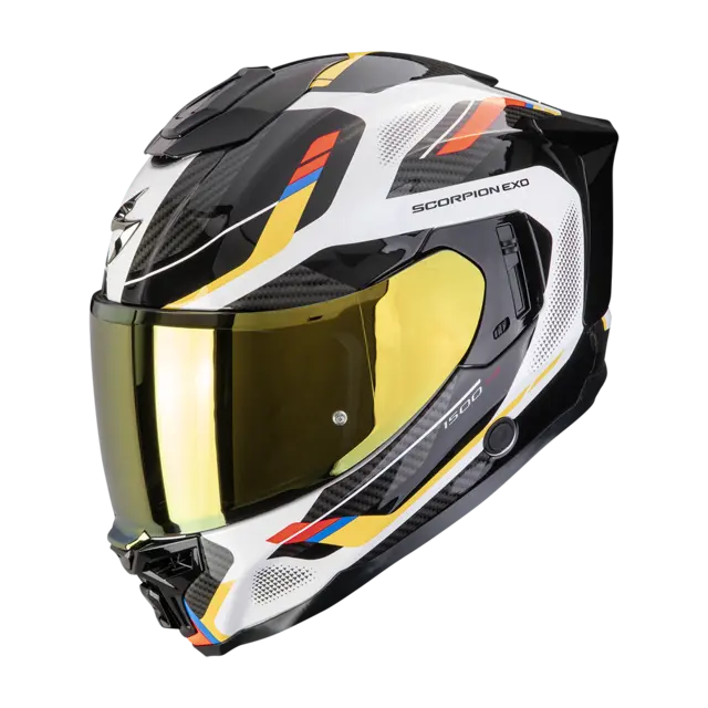 Scorpion EXO-1500 Air Sleek EXO-1500 AIR SLEEK White-Blue-Yellow 