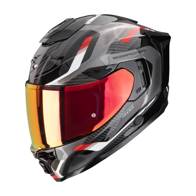 Scorpion EXO-1500 Air Sleek EXO-1500 AIR SLEEK Black-Red 
