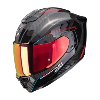 Scorpion EXO-1500 CARBON AIR EXO-1500 CARBON AIR MUNDI Black-Red