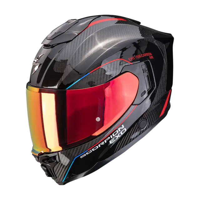 Scorpion EXO-1500 CARBON AIR EXO-1500 CARBON AIR MUNDI Black-Red 