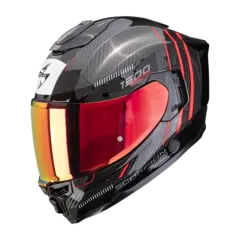 Scorpion EXO-1500 CARBON AIR EXO-1500 CARBON AIR ZITY Black-Red