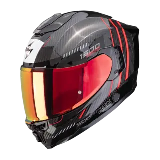 Scorpion EXO-1500 CARBON AIR EXO-1500 CARBON AIR ZITY Black-Red