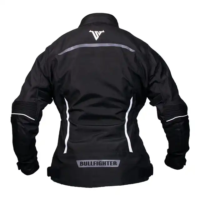 Bullfighter Action IV Dame MC-Jakke Svart/Hvit 