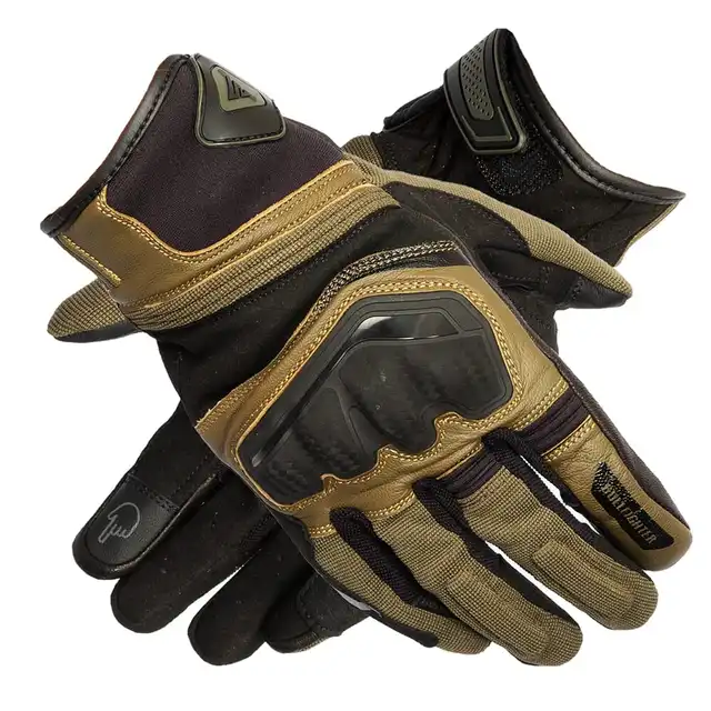 Bullfighter Raptor MC-Hansker Grønn/Khaki 