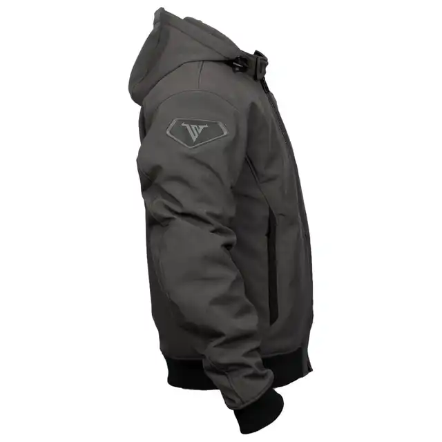 Bullfighter Ghost Softshell MC-Jakke Mørkegrå 