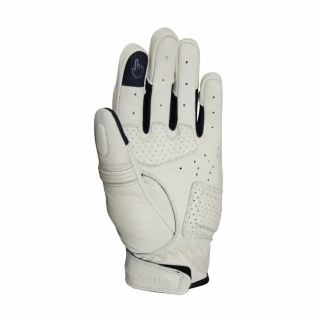 Bullfighter Drifter MC-Hansker Off-White 