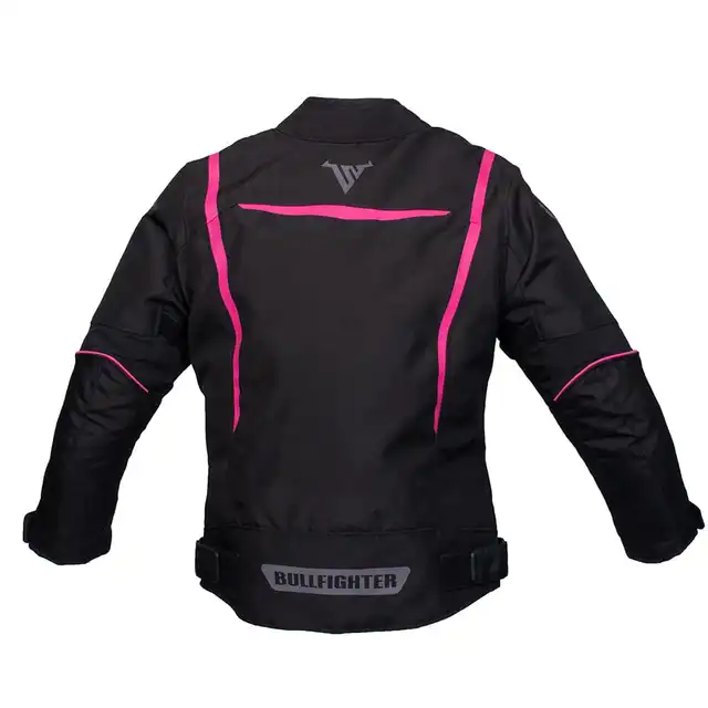Bullfighter Action KID MC-Jakke Svart/Rosa 