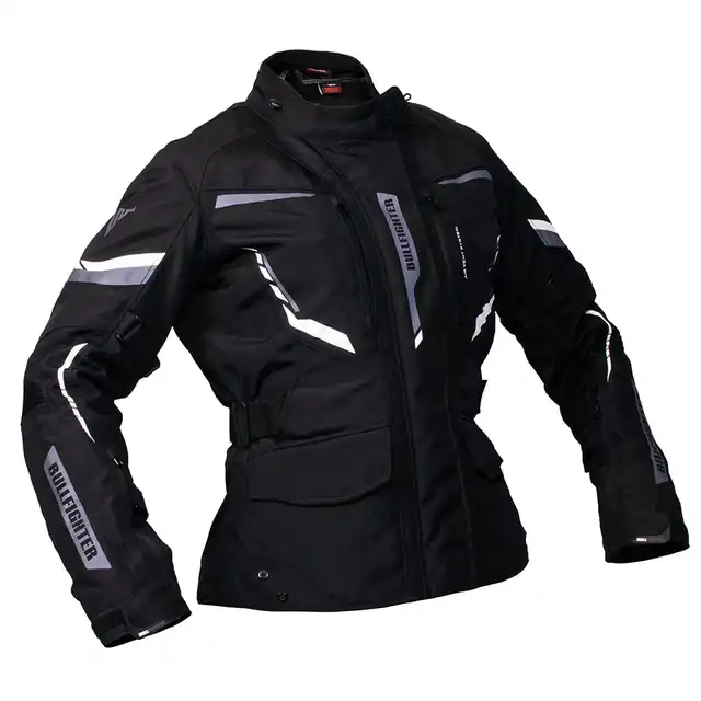 Bullfighter Summit Dame MC-Jakke Svart 