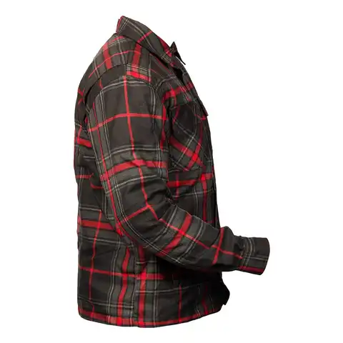 Bullfighter Axe Flanell Skjorte Grå/Rød