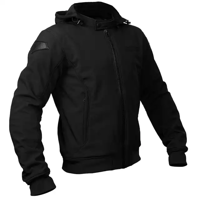 Bullfighter Ghost Softshell MC-Jakke Svart 