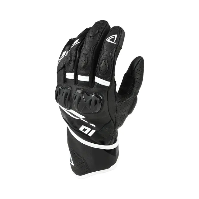 Difi Nitro MC-Hanske Svart/Hvit 