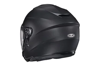 HJC I30 Sort Matt Kjempegod allrounder av en Halvhjelmer