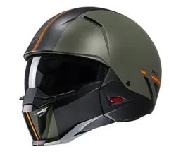 HJC I20 Grønn Streetfighter Halvhjelmer fra HJC