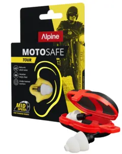 Alpine MotoSafe Tour Ørepropper Ørepropper Perfekt til MC