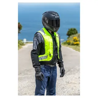 Helite Turtle II Airbag Gul/Svart - mekanisk