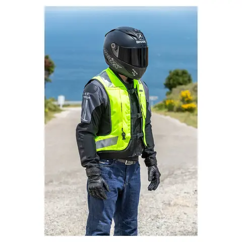 Helite Turtle II Airbag Gul/Svart - mekanisk