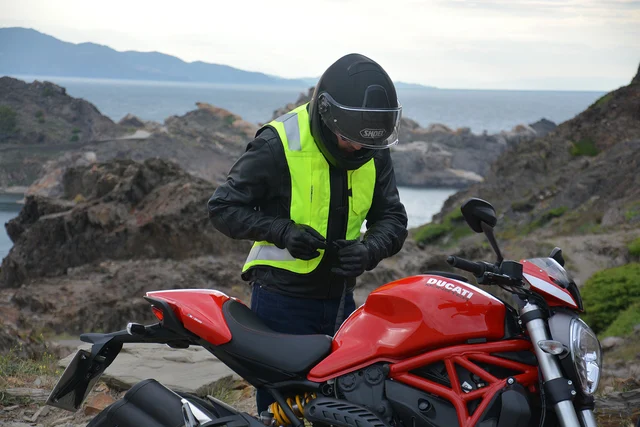 Helite Turtle II Airbag Gul/Svart - mekanisk 