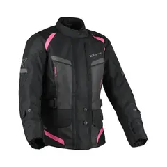 Difi Horizon MC-Jakke Dame Svart/Rosa
